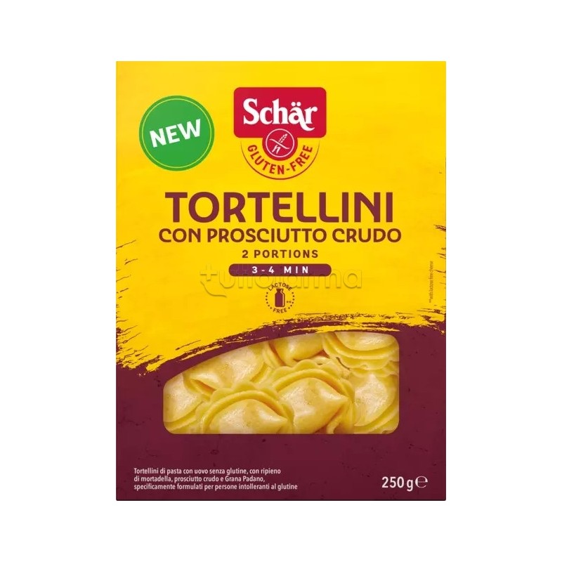 Schar Tortellini al Prosciutto Crudo Senza Glutine 250g Schar Tortellini al Prosciutto Crudo Senza Glutine 250g