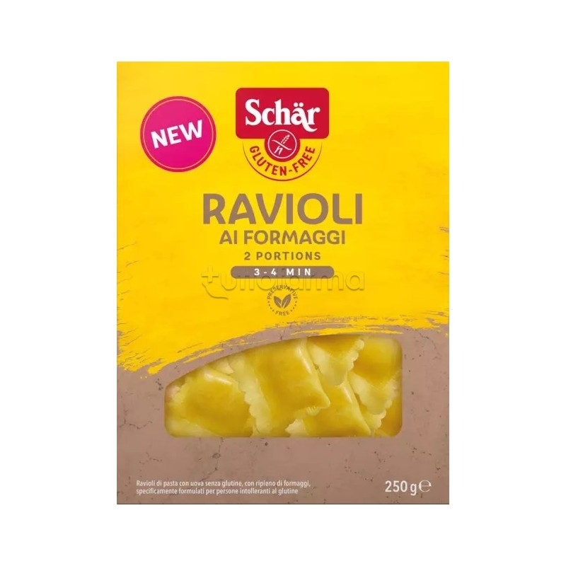 Schar Ravioli ai Formaggi Senza Glutine 250g Schar Ravioli ai Formaggi Senza Glutine 250g