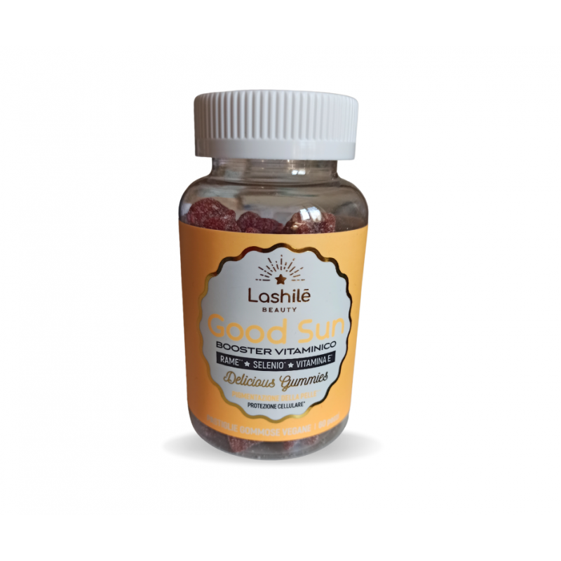 Lashilè Good Sun Vitamin Boost Autoabbronzante 60 Caramelle Gommose Lashilè Good Sun Vitamin Boost Autoabbronzante 60 Caramelle Gommose