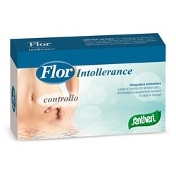 Flor Intollerance Integratore per Controllo Dell'Intestino 40 Capsule