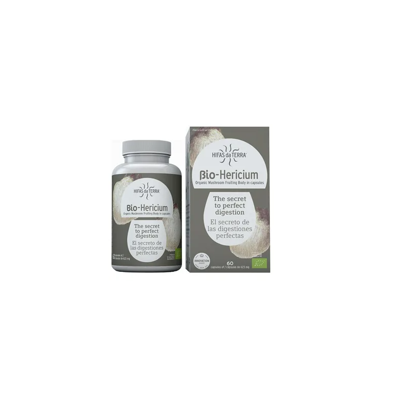 barattolo Freeland Bio Hericium Integratore per Intestino 60 Capsule