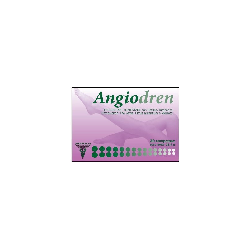 Angiodren Integratore Drenante 30 Compresse