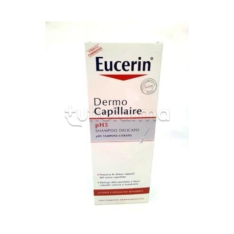 Eucerin Dermo Capillare pH5 Shampoo Delicato Flacone da 250ml