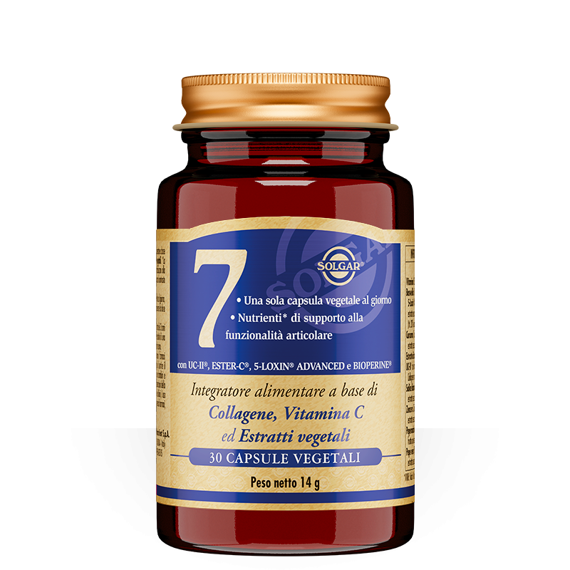 Solgar 7 Integratore per le Articolazioni 30 Capsule Vegetali