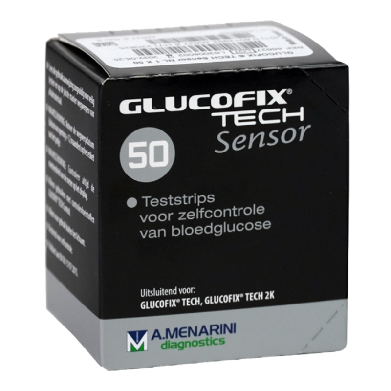 Glucofix Tech Sensor Strisce per Misurazione Glicemia 50 Pezzi Glucofix Tech Sensor Strisce per Misurazione Glicemia 50 Pezzi