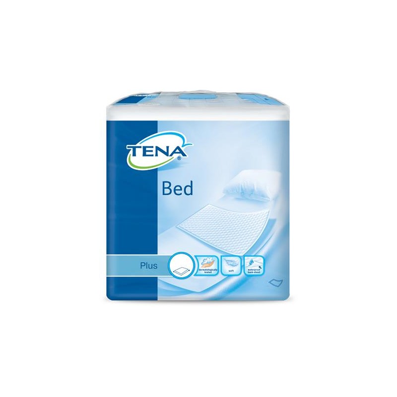 Tena Bed Plus Traversa Per Incontinenza Non Rimboccabile 60X60cm 40 Pezzi