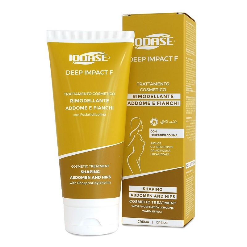 Confezione di Iodase Deep Impact Forte Crema Rimodellante 200ml Confezione di Iodase Deep Impact Forte Crema Rimodellante 200ml