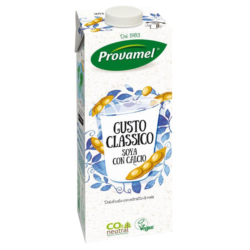 Provamel Soya Drink Con Calcio Gusto Classico 1l Provamel Soya Drink Con Calcio Gusto Classico 1l