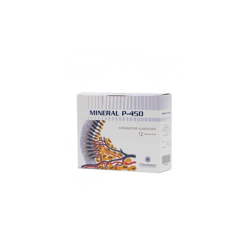 Mineral P-450 Integratore per Difese Immunitarie 12 Stick Mineral P-450 Integratore per Difese Immunitarie 12 Stick