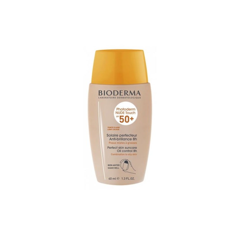 Bioderma Photoderm Nude Touch Claire Crema Solare SPF50+ 40ml