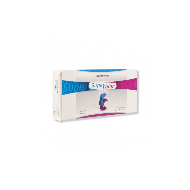 Supercolon Integratore per Benessere Intestinale 30 Compresse