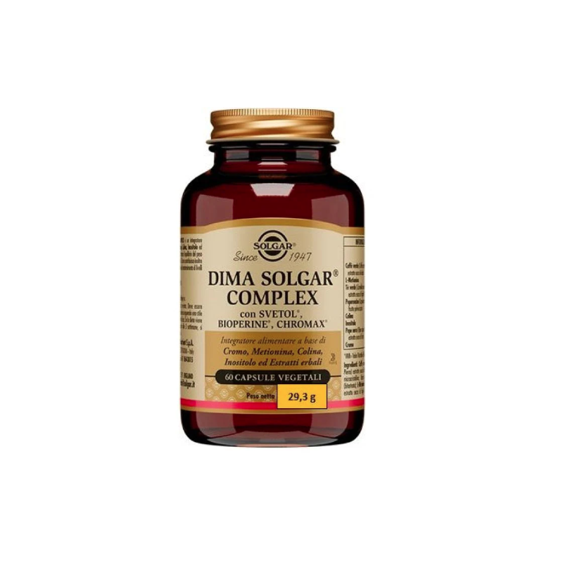 Solgar Dima Complex Integratore per Intestino 60 Capsule