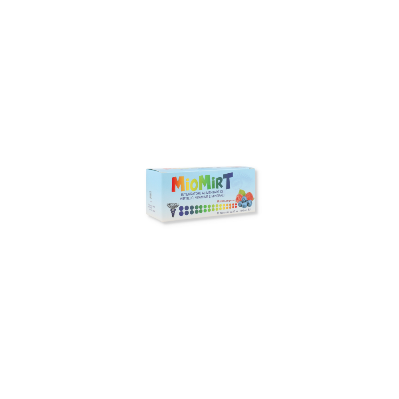 Miomirt Integratore per Vista dei Bambini 10 Flaconcini Miomirt Integratore per Vista dei Bambini 10 Flaconcini