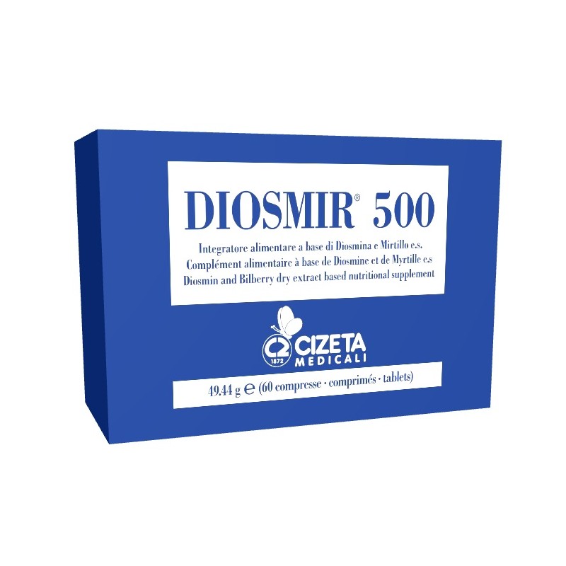 Diosmir 500 Integratore per La Circolazione 60 Compresse