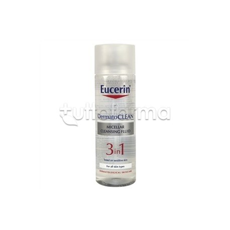Eucerin Dermatoclean Lozione Struccante 3 in 1 200 ml