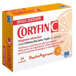 Coryfin C Senza Zuccheri Agrumi Integratore Vie Respiratorie 24 Caramelle Coryfin C Senza Zuccheri Agrumi Integratore Vie Respiratorie 24 Caramelle