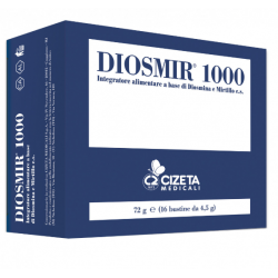Diosmir 1000 Integratore per Circolazione 16 Bustine Diosmir 1000 Integratore per Circolazione 16 Bustine
