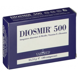 Diosmir 500 Integratore per Le Gambe e Microcircolo 30 Compresse Diosmir 500 Integratore per Le Gambe e Microcircolo 30 Compresse