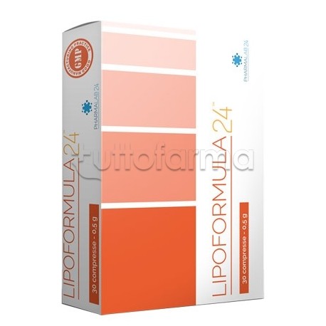 Lipoformula24 Plus Integratore per Colesterolo 30 Compresse Lipoformula24 Plus Integratore per Colesterolo 30 Compresse