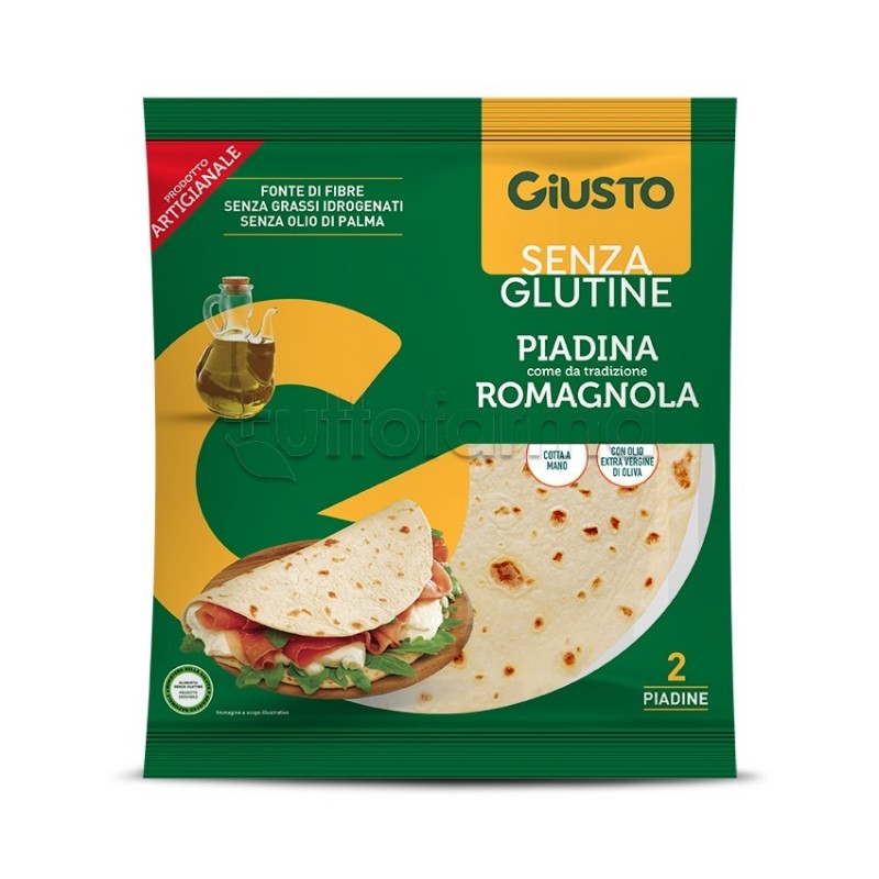 Giusto Senza Glutine Piadina 220g Giusto Senza Glutine Piadina 220g