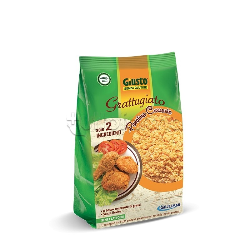 Giusto Senza Glutine Grattuggiato Croccante 400g Giusto Senza Glutine Grattuggiato Croccante 400g