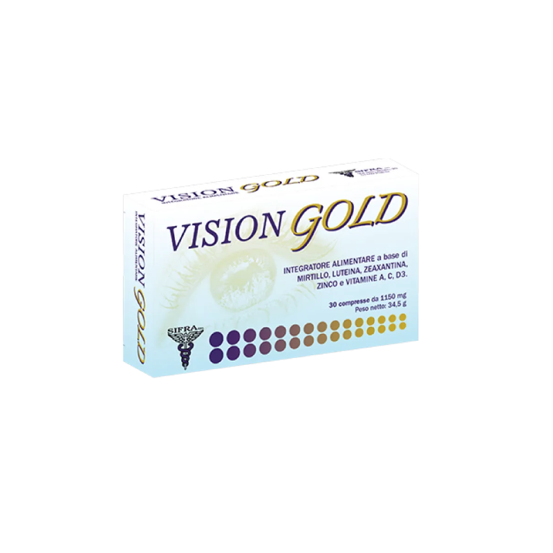 Vision Gold Integratore per La Vista 30 Compresse