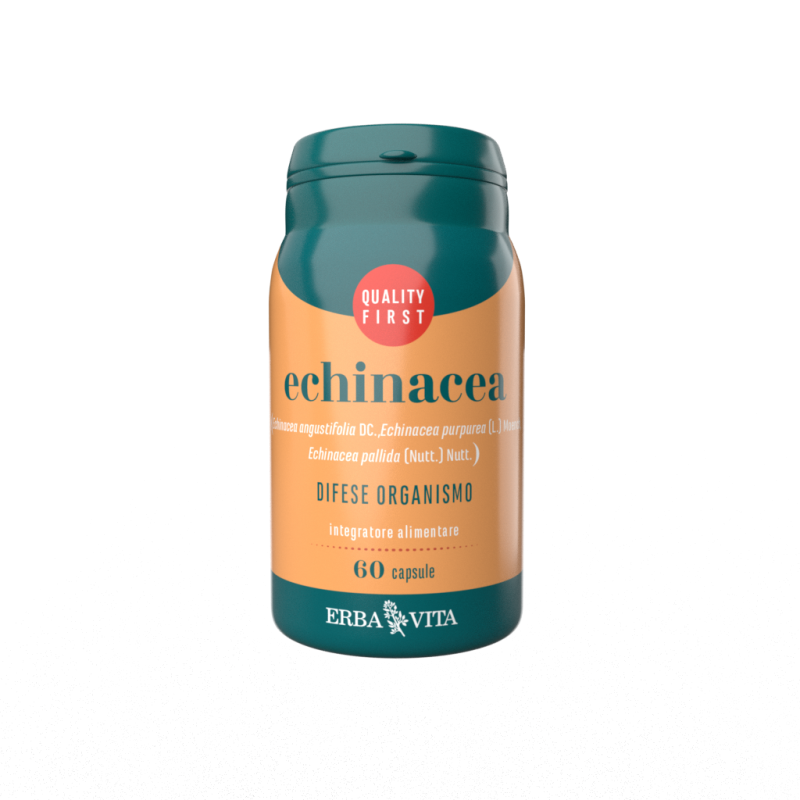 Erba Vita Echinacea Integratore per Sistema Immunitario 60 Capsule Erba Vita Echinacea Integratore per Sistema Immunitario 60 Capsule