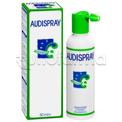 Audispray Adulti Fluidifica ed Elimina il Cerume Confezione Doppia Spray 50 ml