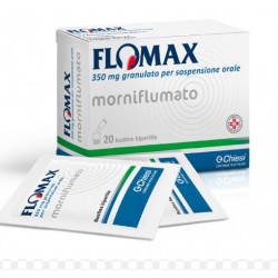 Flomax 350mg Granulato Sospensione Orale per Mal di Gola 20 Bustine