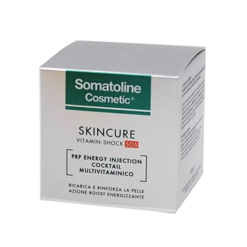 Somatoline Cosmetic Crema Viso Vitamin Shock SOS 40ml
