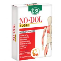 Esi No-Dol Flogo Integratore per Dolori Articolari 30 Capsule Liquide Esi No-Dol Flogo Integratore per Dolori Articolari 30 Capsule Liquide