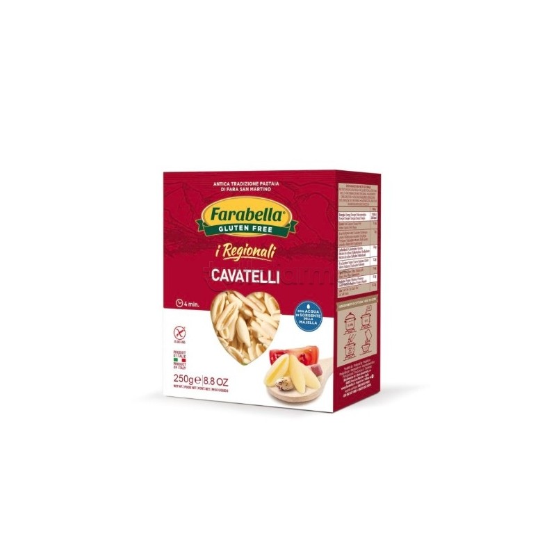 Farabella I Regionali Cavatelli Senza Glutine 250g Farabella I Regionali Cavatelli Senza Glutine 250g