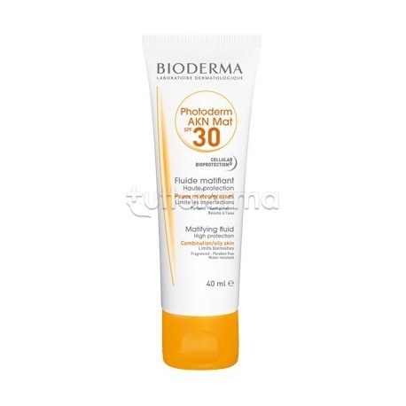 Bioderma Photoderm Akn Mat SFP 30 Crema Solare 40ml Bioderma Photoderm Akn Mat SFP 30 Crema Solare 40ml