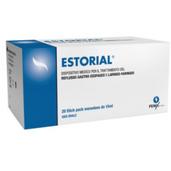 Estorial Integratore per il Reflusso Intestino 20 Stick
