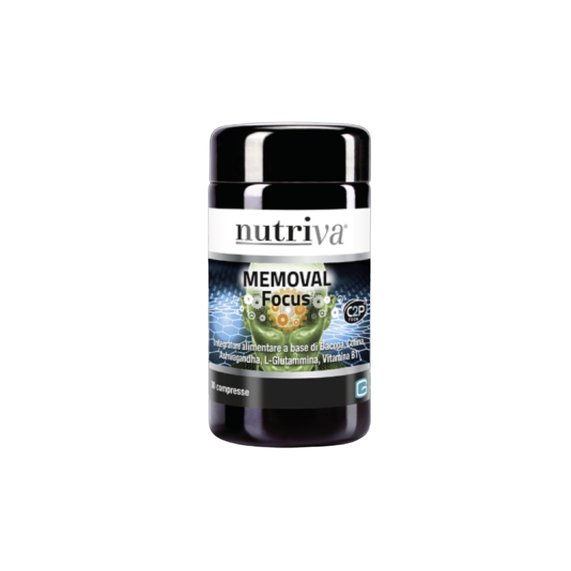 Nutriva Memoval Focus Integratore Concentrazione e Memoria 30 Compresse Nutriva Memoval Focus Integratore Concentrazione e Memoria 30 Compresse