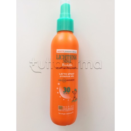 Giuliani Lichtena Bimbi Latte Solare Spray Protezione Alta SPF 30 200ml Giuliani Lichtena Bimbi Latte Solare Spray Protezione Alta SPF 30 200ml