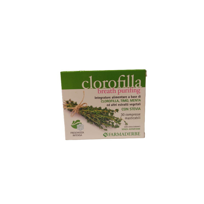 Clorofilla Integratore per Vie Respiratorie 30 Compresse Clorofilla Integratore per Vie Respiratorie 30 Compresse