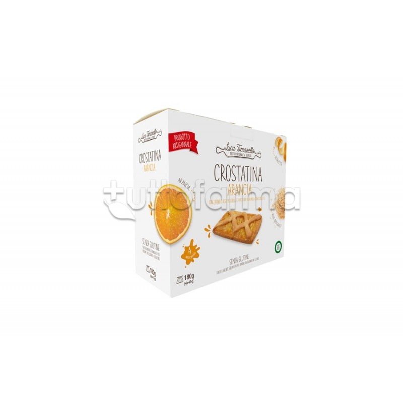 Luca Tomasello Crostatina all'Arancia Senza Glutine 180g Luca Tomasello Crostatina all'Arancia Senza Glutine 180g