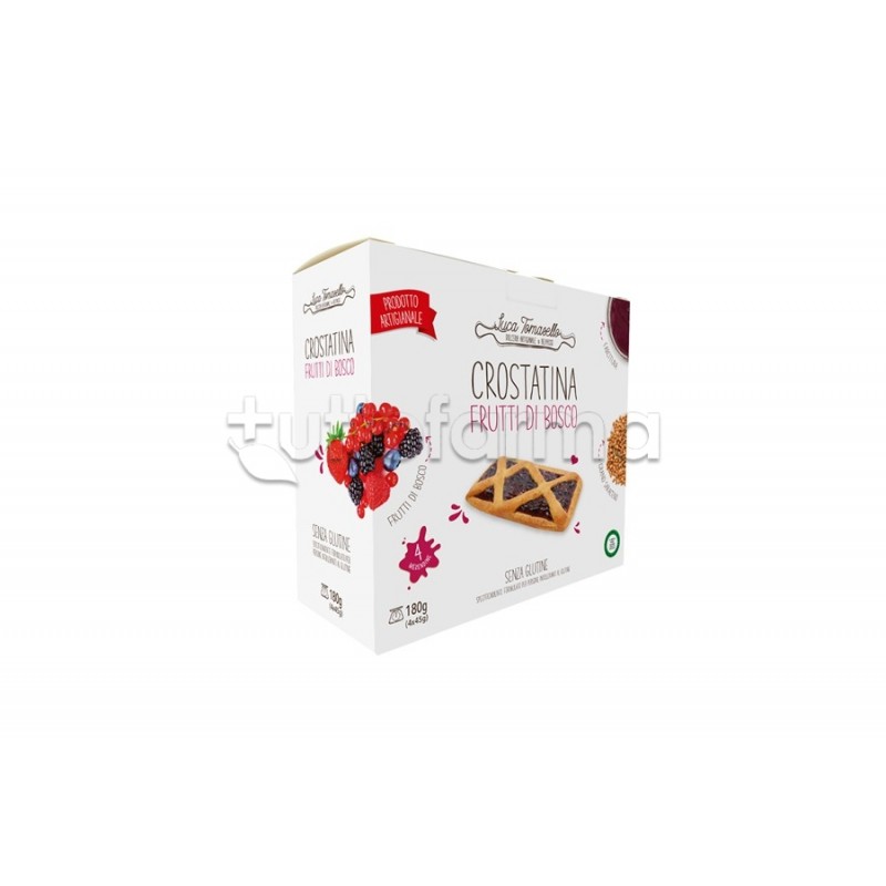 Luca Tomasello Crostatina ai Frutti di Bosco Senza Glutine 180g Luca Tomasello Crostatina ai Frutti di Bosco Senza Glutine 180g