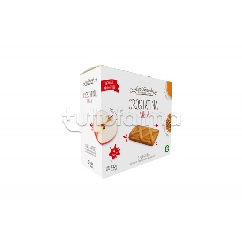 Luca Tomasello Crostatina alla Mela Senza Glutine 180g Luca Tomasello Crostatina alla Mela Senza Glutine 180g