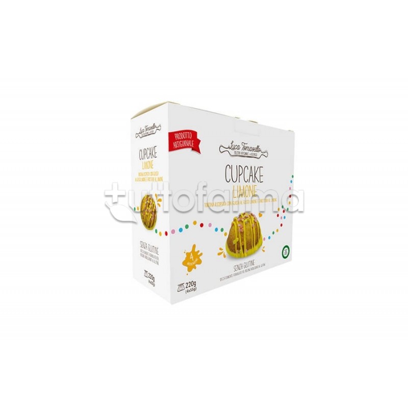 Luca Tomasello Cupcake al Limone Senza Glutine 220g Luca Tomasello Cupcake al Limone Senza Glutine 220g