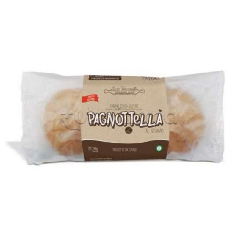 Luca Tomasello Pagnottella al Sesamo Senza Glutine 130g Luca Tomasello Pagnottella al Sesamo Senza Glutine 130g