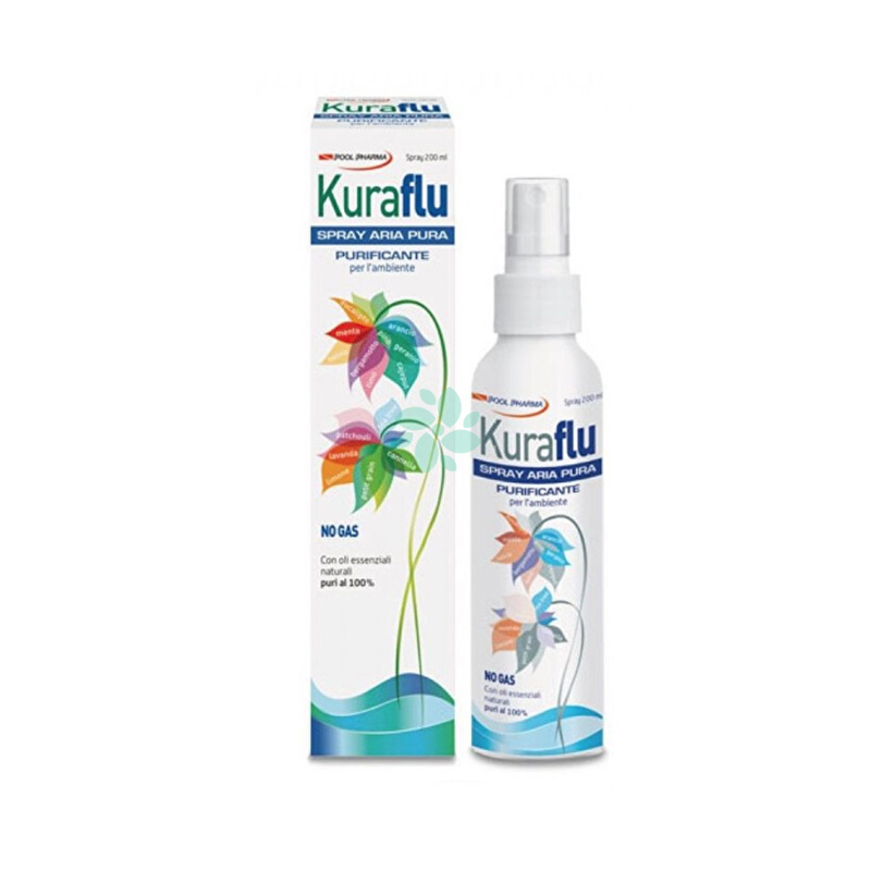 Kuraflu Spray Aria Pura No Gas Integratore per Vie Respiratorie 20ml Kuraflu Spray Aria Pura No Gas Integratore per Vie Respiratorie 20ml