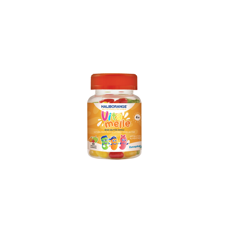 Haliborange Vitamelle Integratore Multivitaminico Bambini 60 Caramelle Gommose