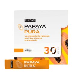 Zuccari Papaya Pura Integratore Antiossidante 30 Bustine Orosolubili Zuccari Papaya Pura Integratore Antiossidante 30 Bustine Orosolubili