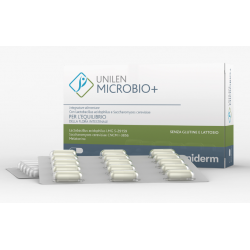 Unilen Microbio + Integratore per Flora Batterica Intestinale 30 Capsule Unilen Microbio + Integratore per Flora Batterica Intestinale 30 Capsule