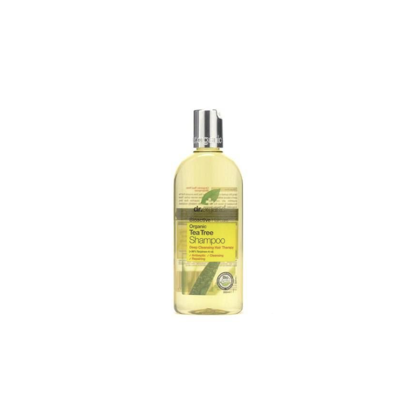 Dr Organic Tea Tree Shampoo per Capelli Grassi 265ml