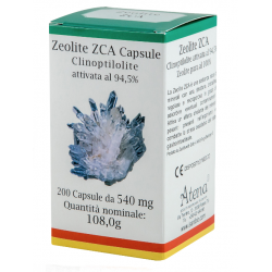 Zeolite Clinoptilolite Attivata Integratore Ricostituente 200 Capsule Zeolite Clinoptilolite Attivata Integratore Ricostituente 200 Capsule