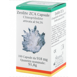 Zeolite Clinoptilolite Attivata Integratore Ricostituente 100 Capsule Zeolite Clinoptilolite Attivata Integratore Ricostituente 100 Capsule