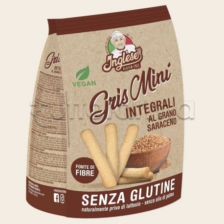 Inglese Gris Mini Senza Glutine Olio Extravergine d'Oliva 130g Inglese Gris Mini Senza Glutine Olio Extravergine d'Oliva 130g